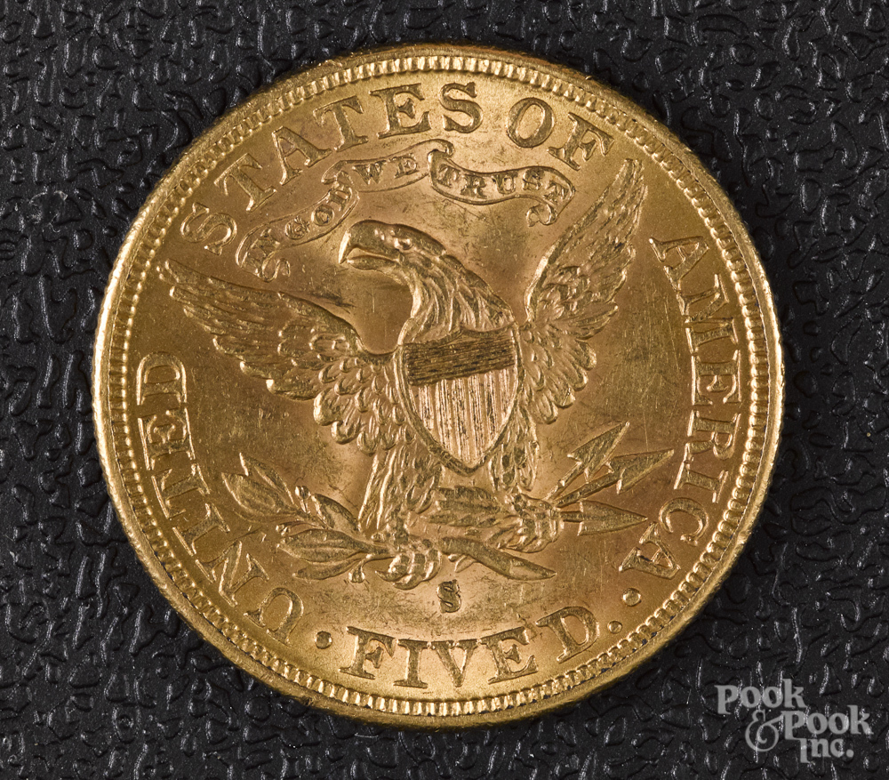 liberty five dollar gold coin