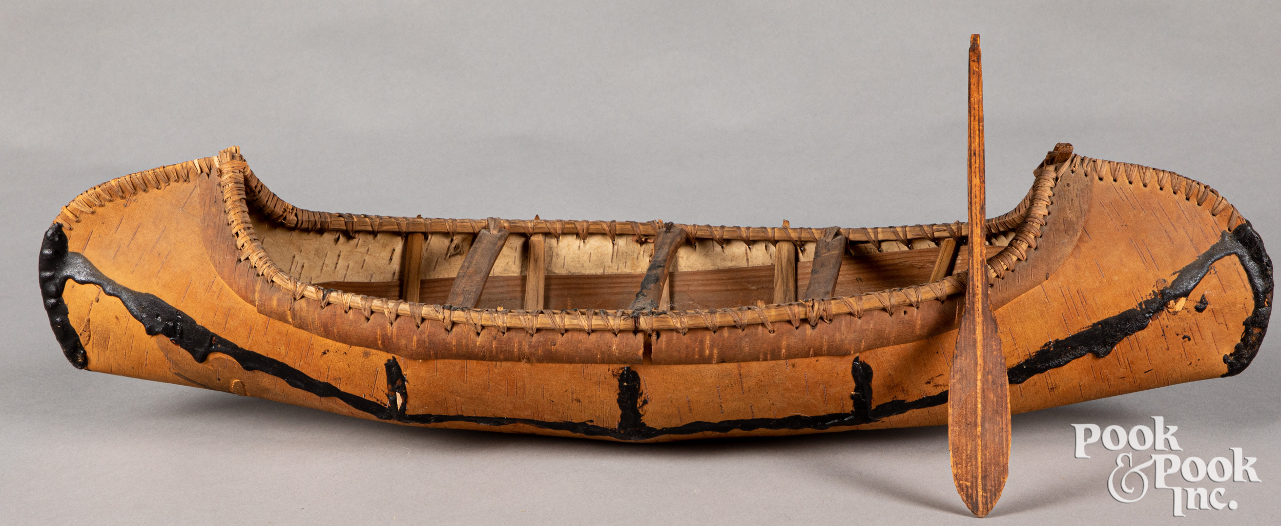How to make a bark canoe
