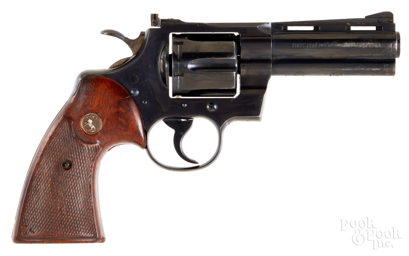 Colt Python double action revolver - auctions & price archive